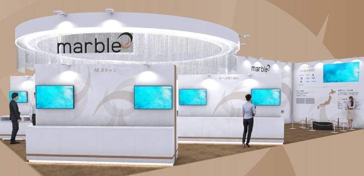 Japan DX Week 2026春marbleブースイメージ
