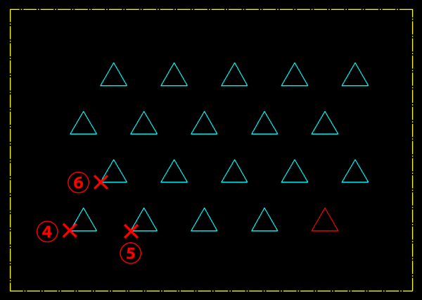 複写基準点の指定